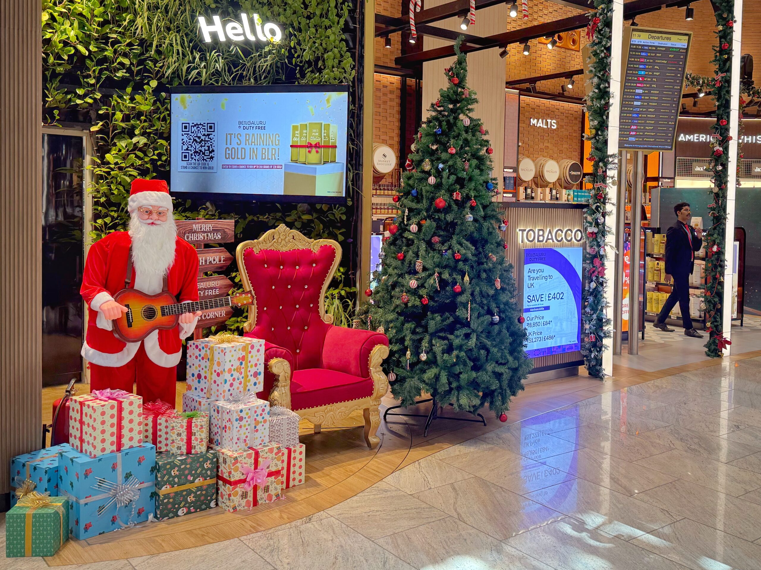 Airport Retail Holiday Season
